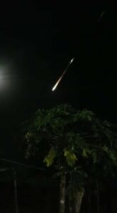 Read more about the article Likely Breakup of an Indonesian Commsat Over Guam. Chinese Long March-3B/G2 Failed During 3rd Stage