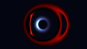Read more about the article In a pair of merging supermassive black holes, a new method for measuring the void